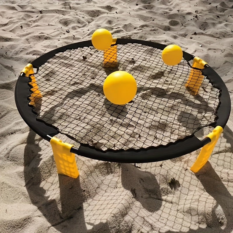 Dynamic Mini Volleyball Net – Compact and Suitable for Any Playing Location