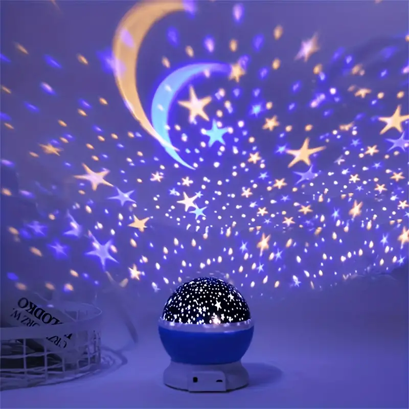 Enchanting Starry Sky Night Light – Create Magic in the Children's Room