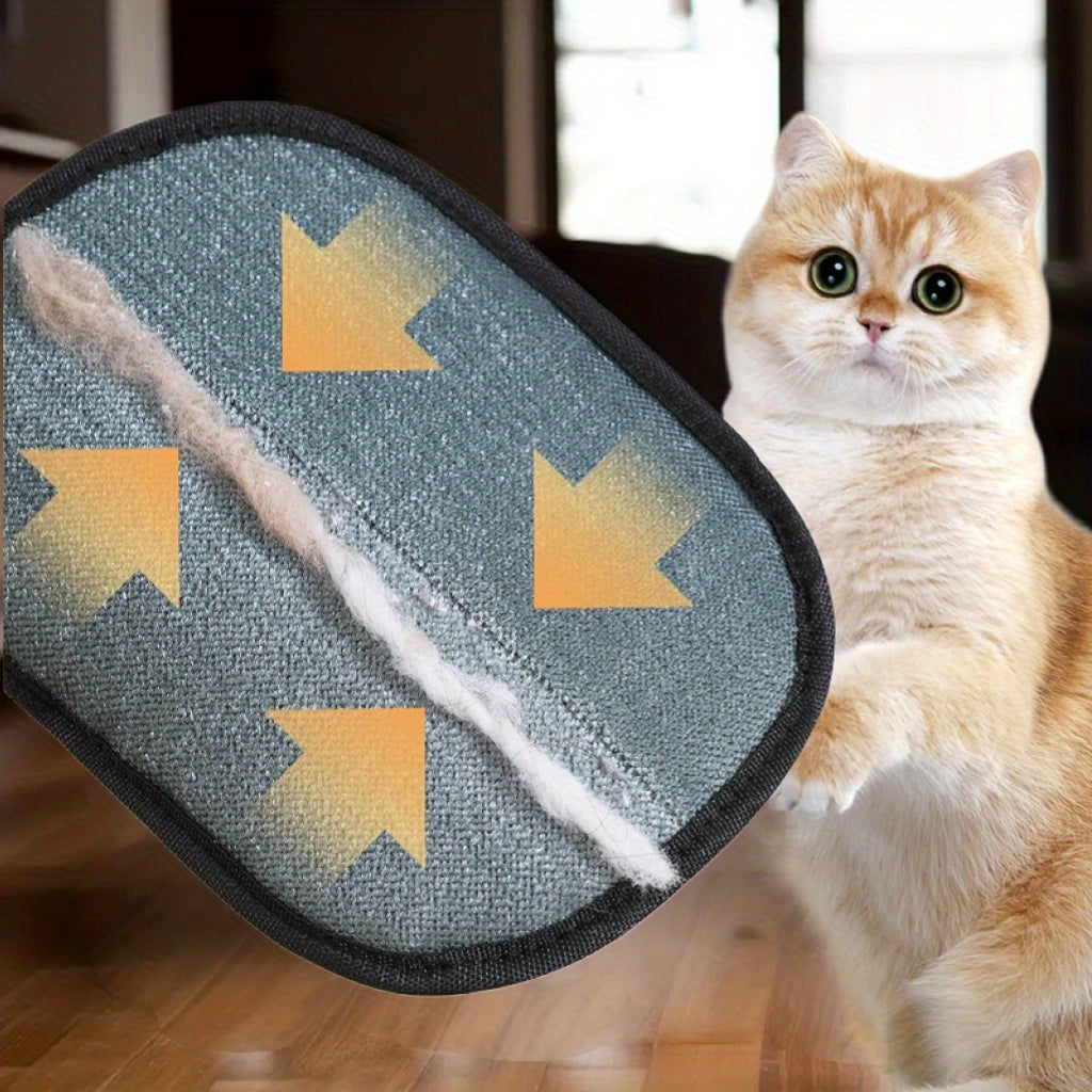 FurEase Pet Hair Removal Gloves – 4 Pack for Dogs and Cats