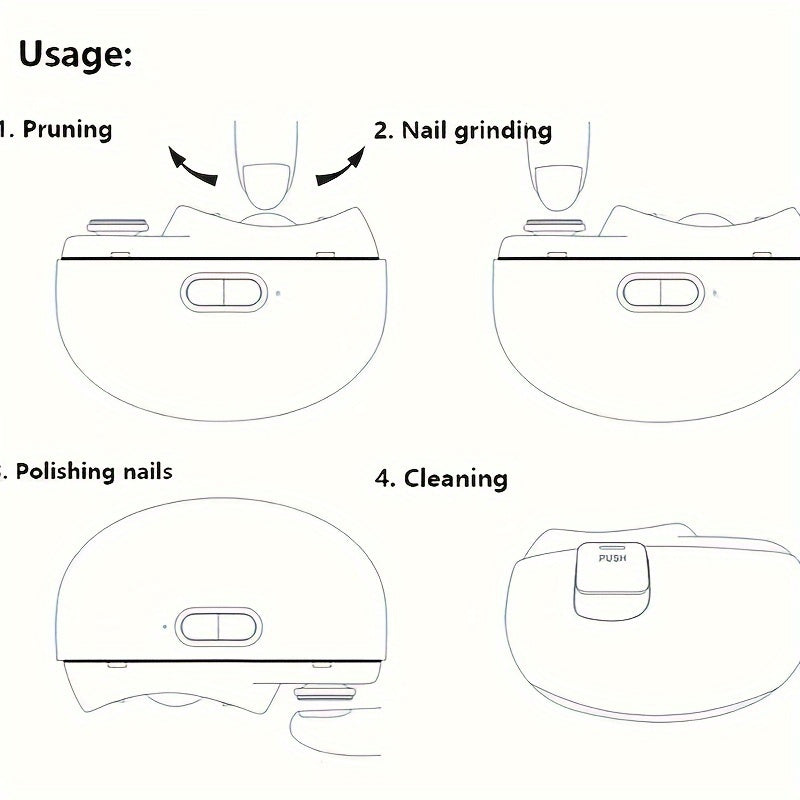 Smart Electric Nail Clipper – Safe and Convenient