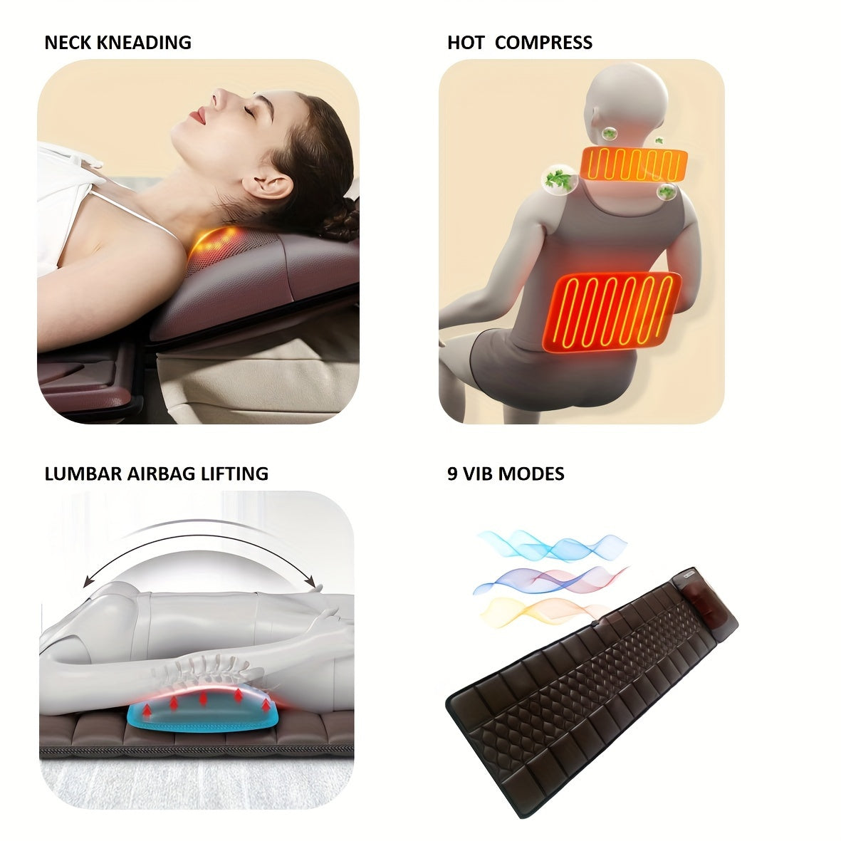 Massage Mattress with Full Body Massage – Comfort and Relaxation in One