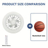 LED Slim Ceiling Fan Light – Dimmable and Quiet