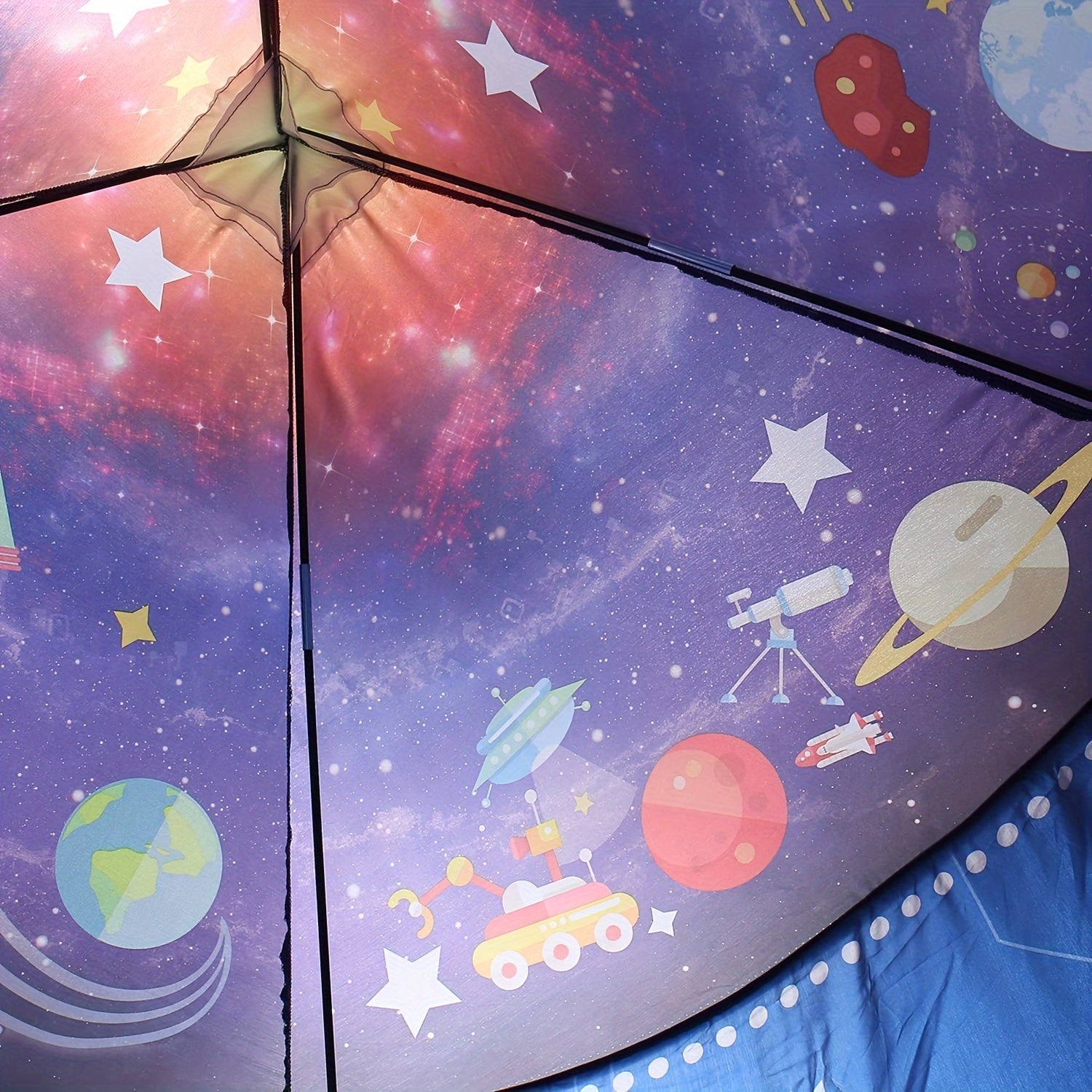 Galaxy Explorer Pop-up Play Tent - Space Theme for Outdoors and Indoors