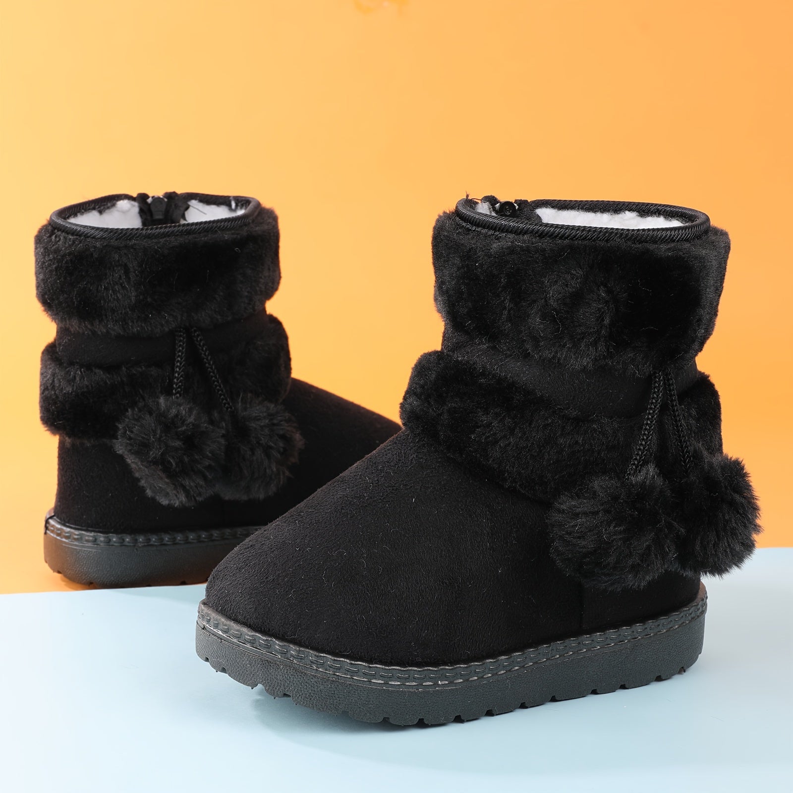 Cute Plush Boots for Girls - For Warmth and Comfort