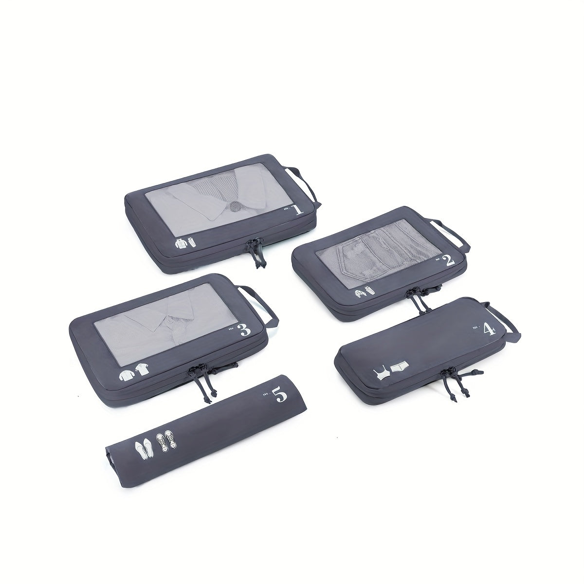 TravelSmart Compression Packing Cube Set – Efficient Luggage Solution