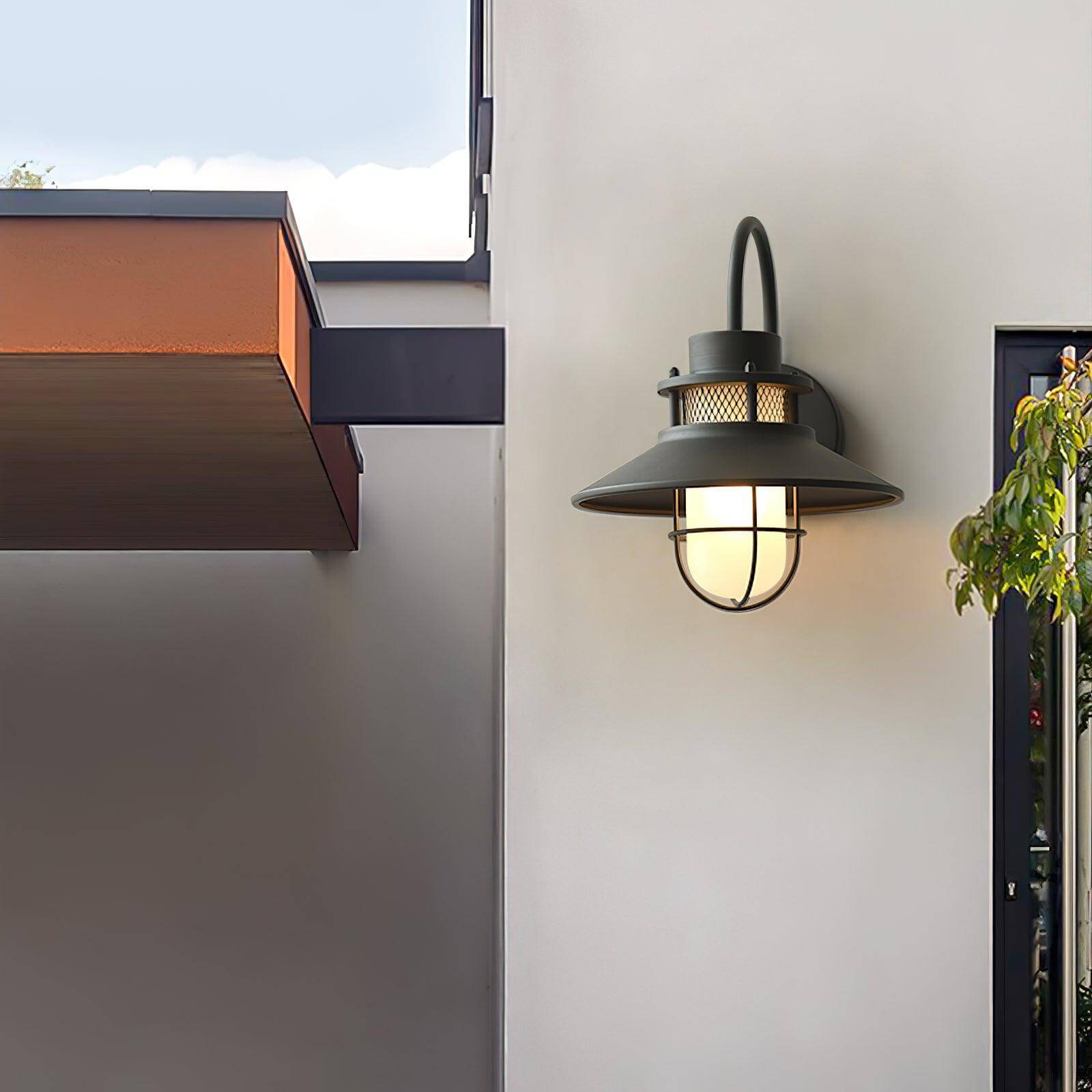 Industrial Outdoor Wall Light - Weatherproof