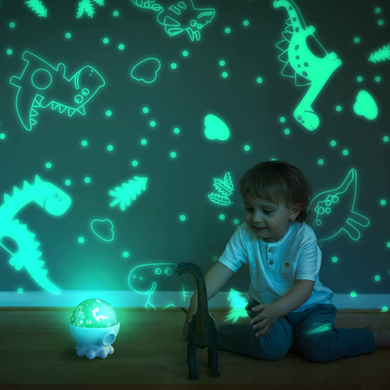LED Night Light with Ocean & Star Projection + Music Function - DreamAura