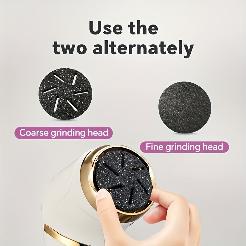 SmoothStep Electric Foot File – Professional Pedicure at Home