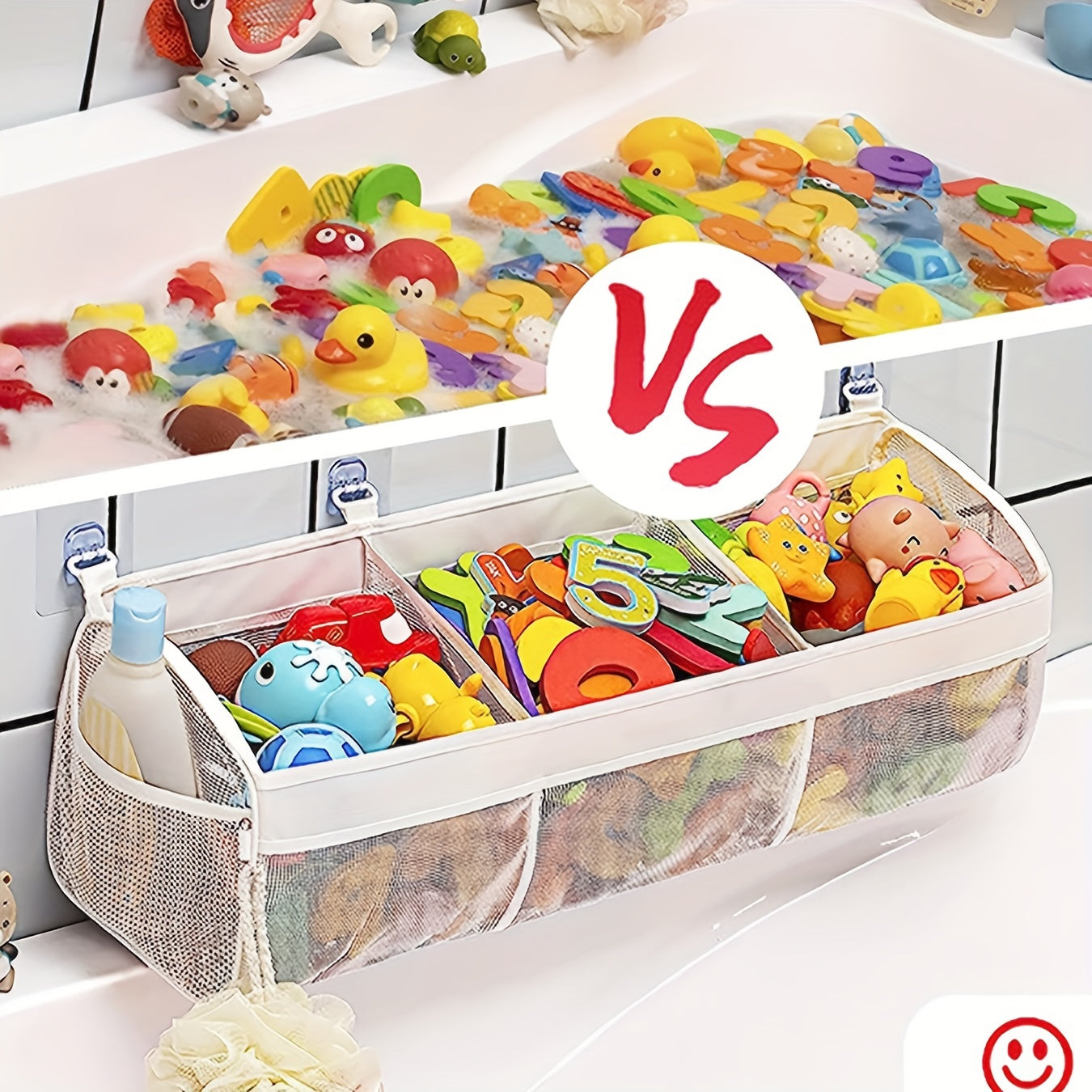 Mesh Bath Toy Organiser - Perfect for Organisation