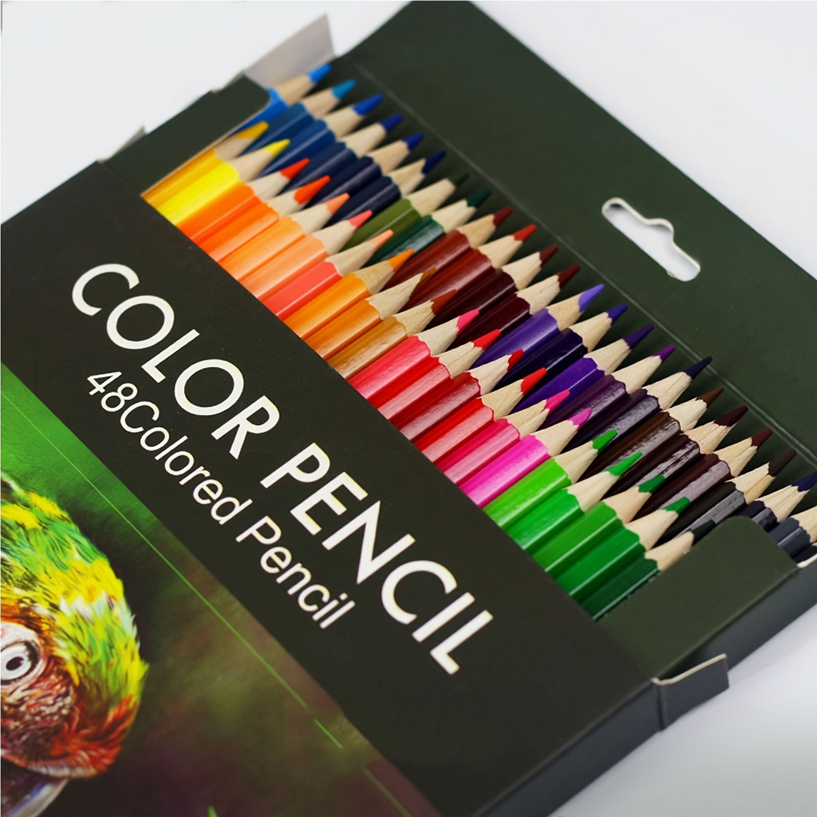 Set of 48 Coloured Pencils – Professional Quality for Drawing and Painting Projects