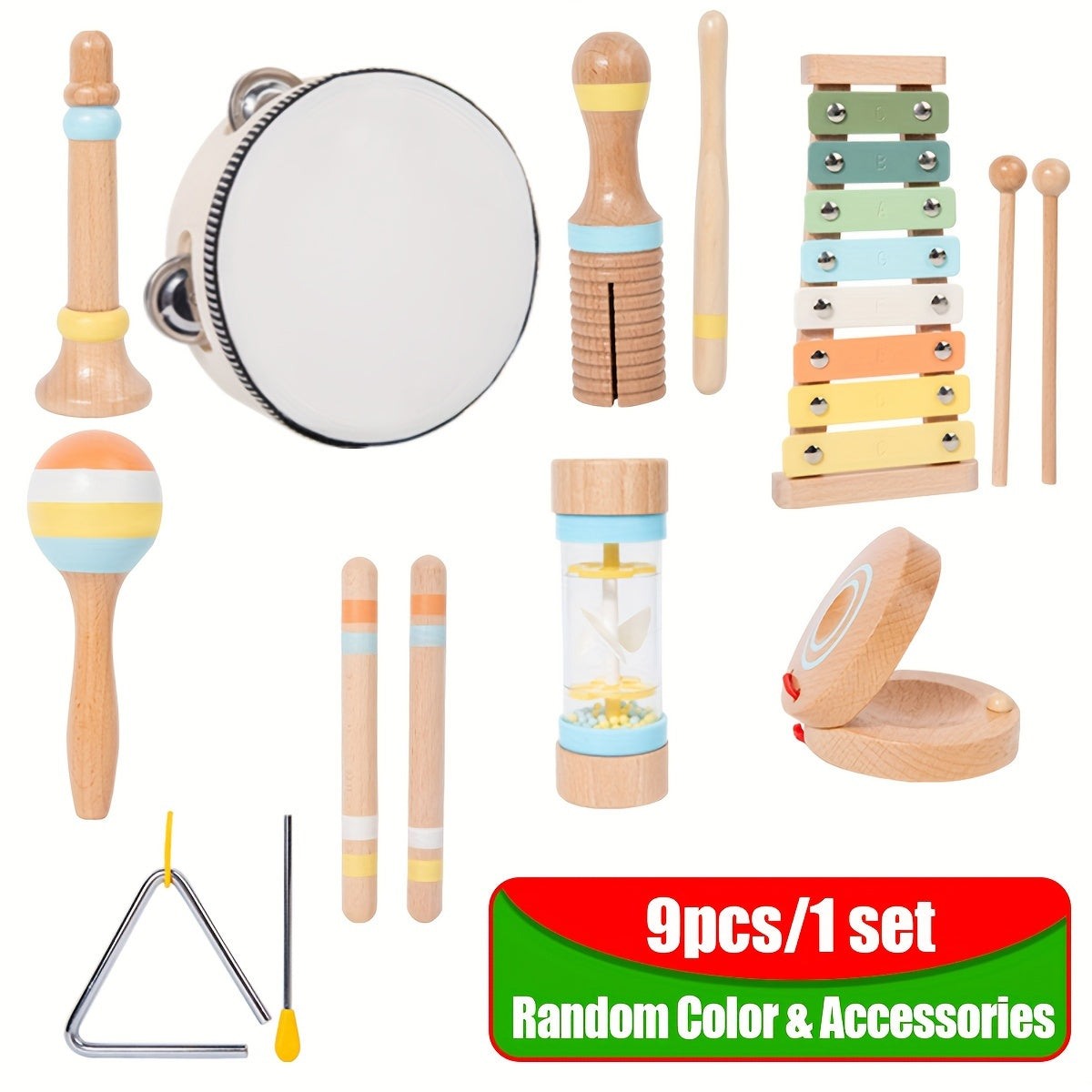 Educational Musical Instruments Set - Perfect for Creative Development