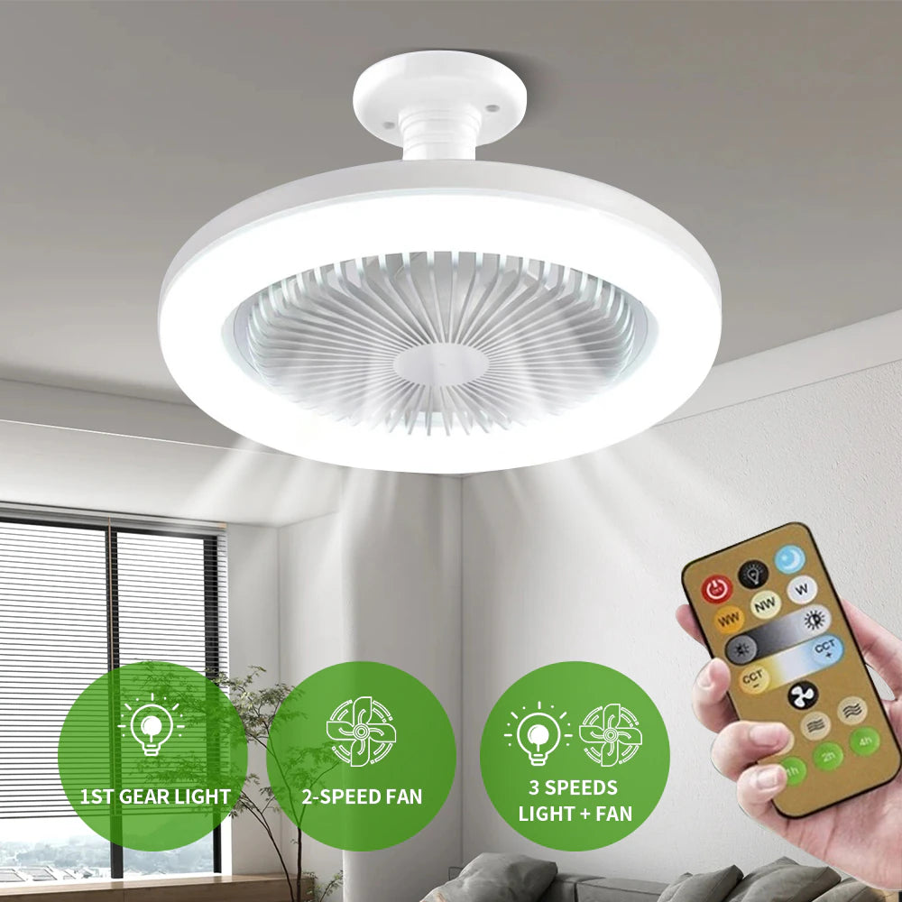 Smart Light Fan - Comfort and Style in One
