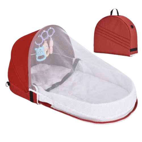 Foldable & Portable Baby Nest with Mosquito Net – Sleep Island Cosina
