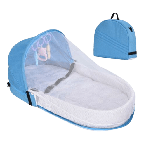 Foldable & Portable Baby Nest with Mosquito Net – Sleep Island Cosina