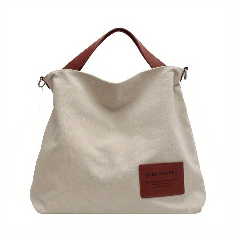 Stylish Canvas Shoulder Bag – Sienna