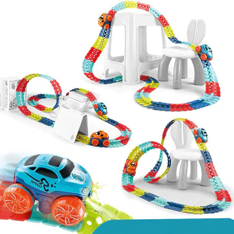 MagniTrack - Magnetic Car Playset
