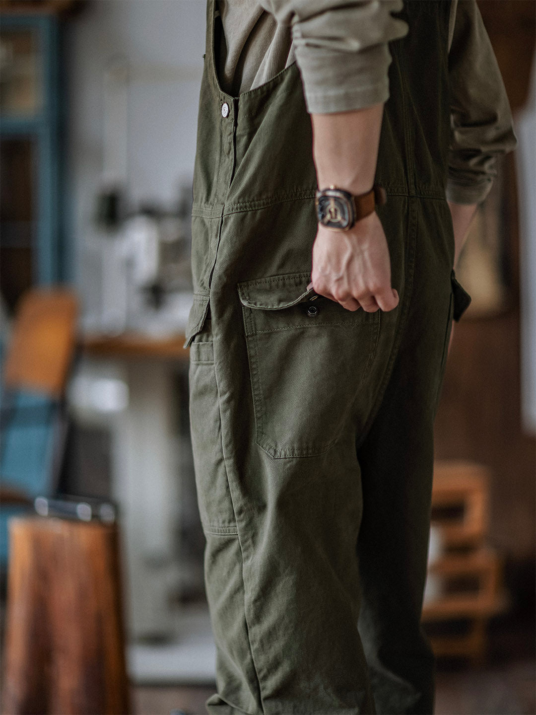 Overalls - WorkFit - Casual Style - Comfortable Pockets
