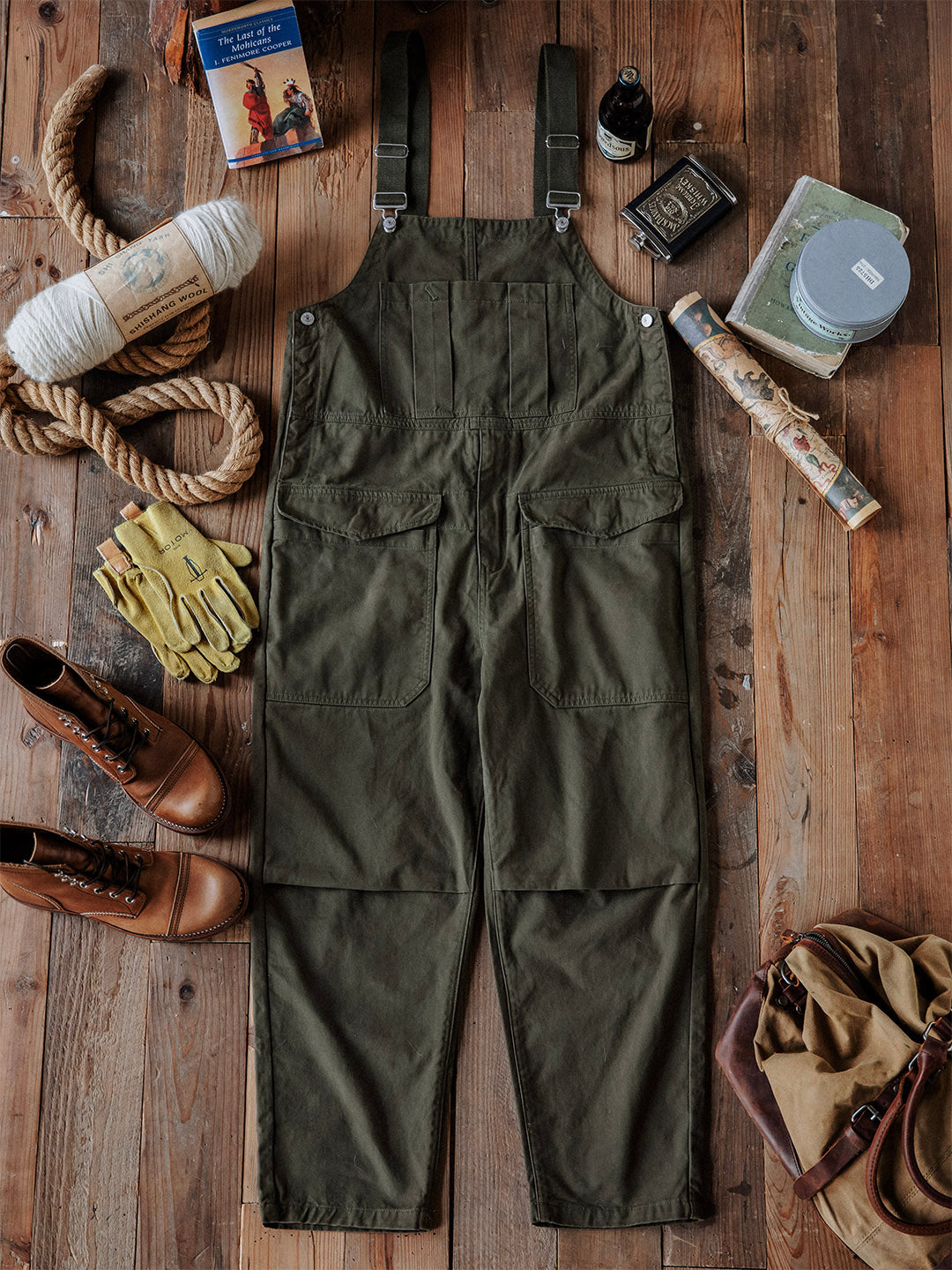 Overalls - WorkFit - Casual Style - Comfortable Pockets