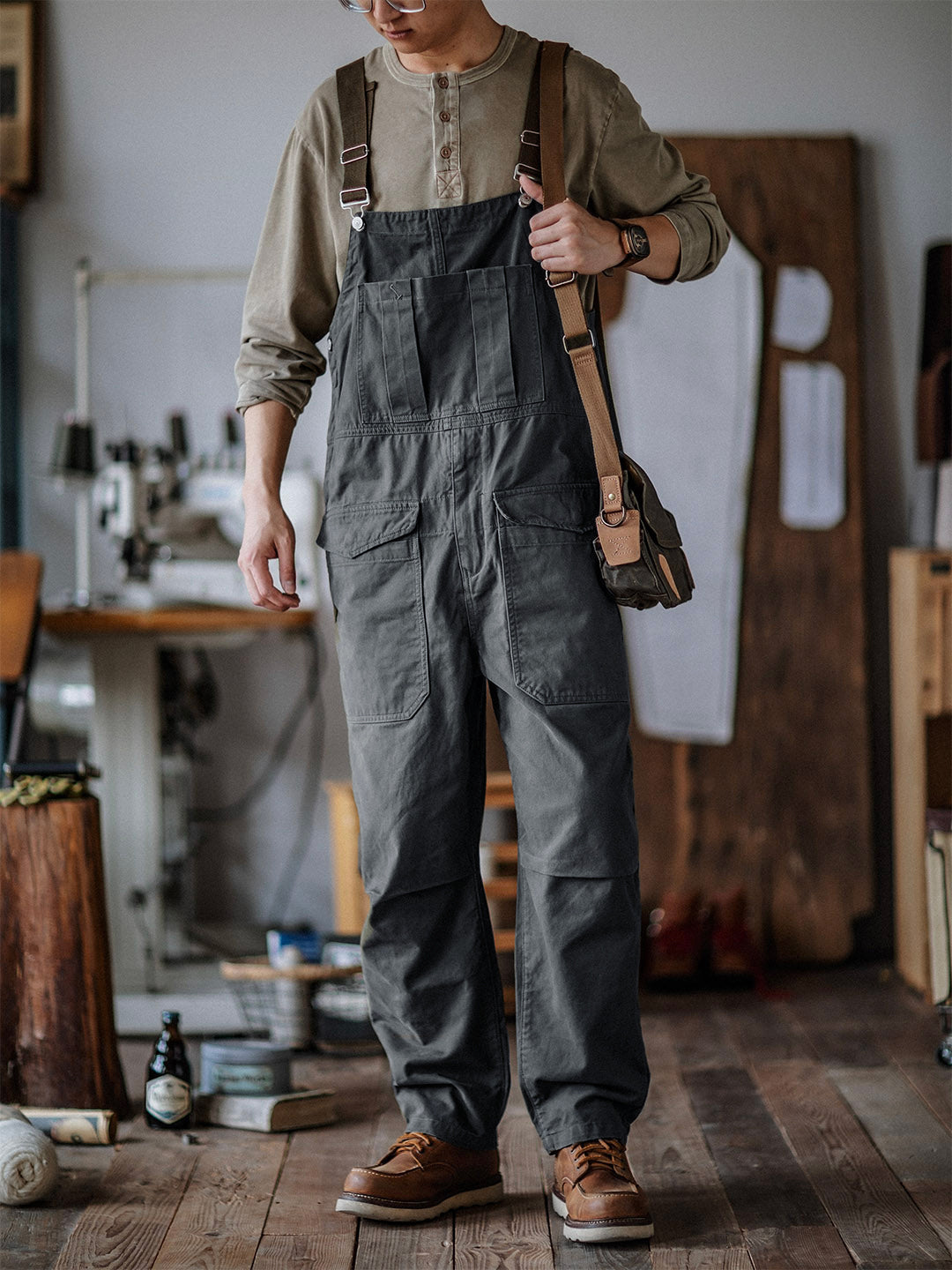 Overalls - WorkFit - Casual Style - Comfortable Pockets