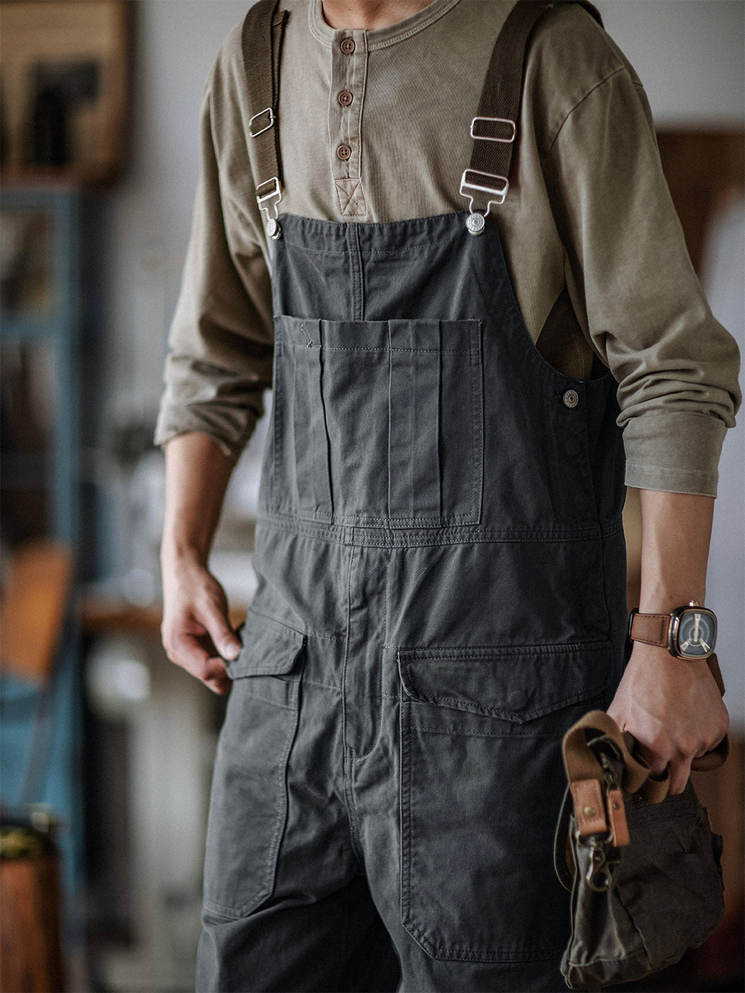 Overalls - WorkFit - Casual Style - Comfortable Pockets