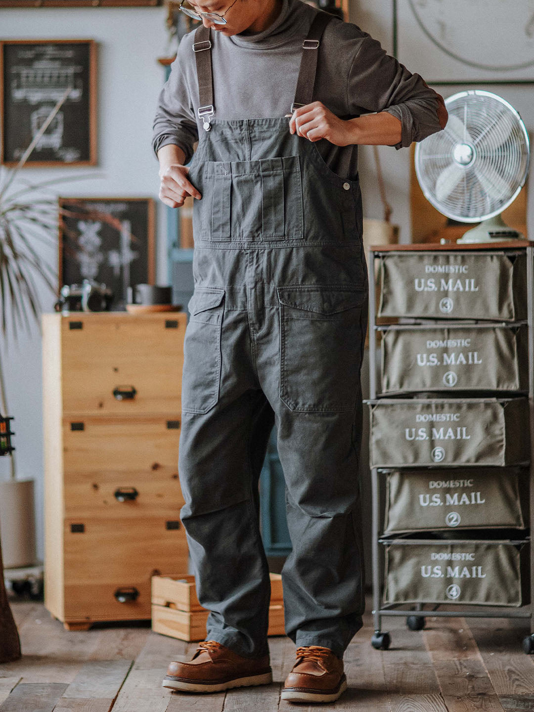 Overalls - WorkFit - Casual Style - Comfortable Pockets