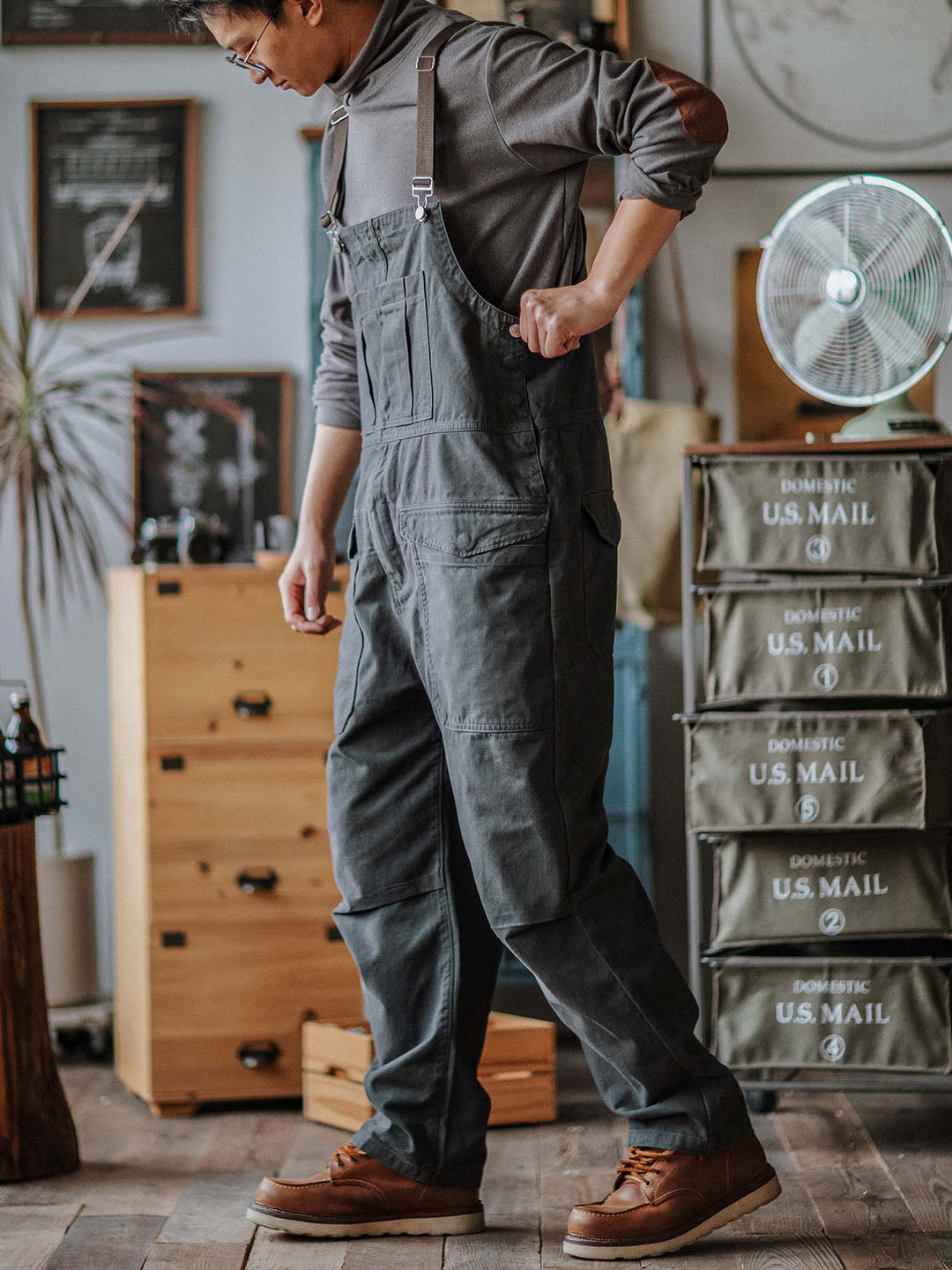 Overalls - WorkFit - Casual Style - Comfortable Pockets