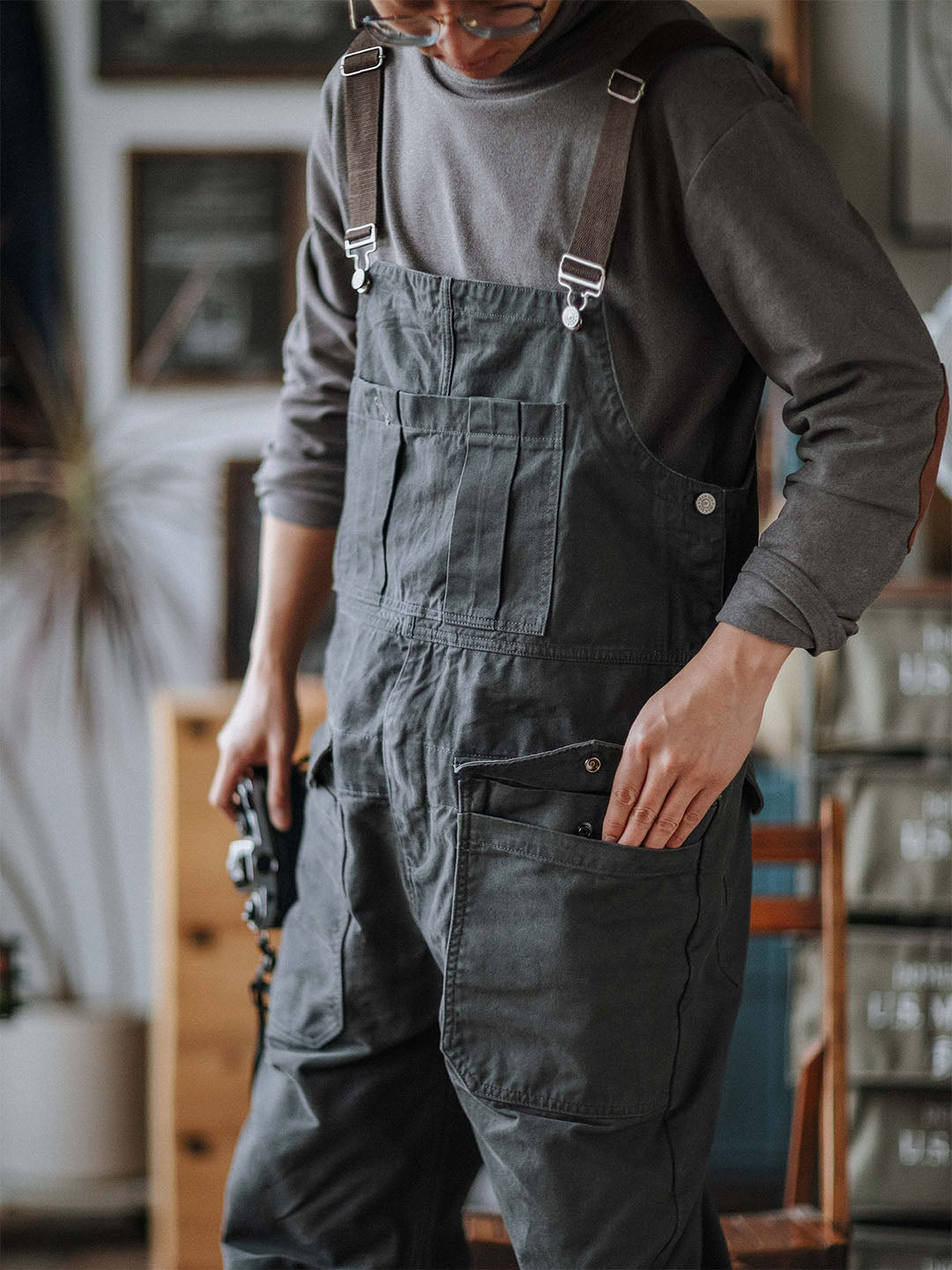 Overalls - WorkFit - Casual Style - Comfortable Pockets