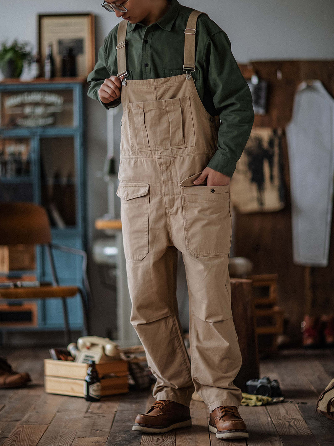 Overalls - WorkFit - Casual Style - Comfortable Pockets