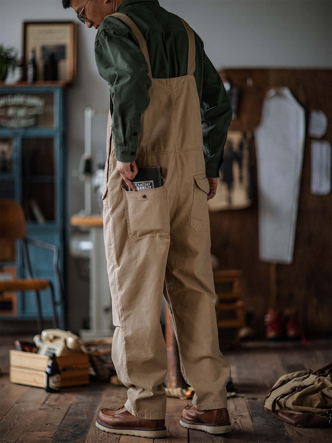 Overalls - WorkFit - Casual Style - Comfortable Pockets