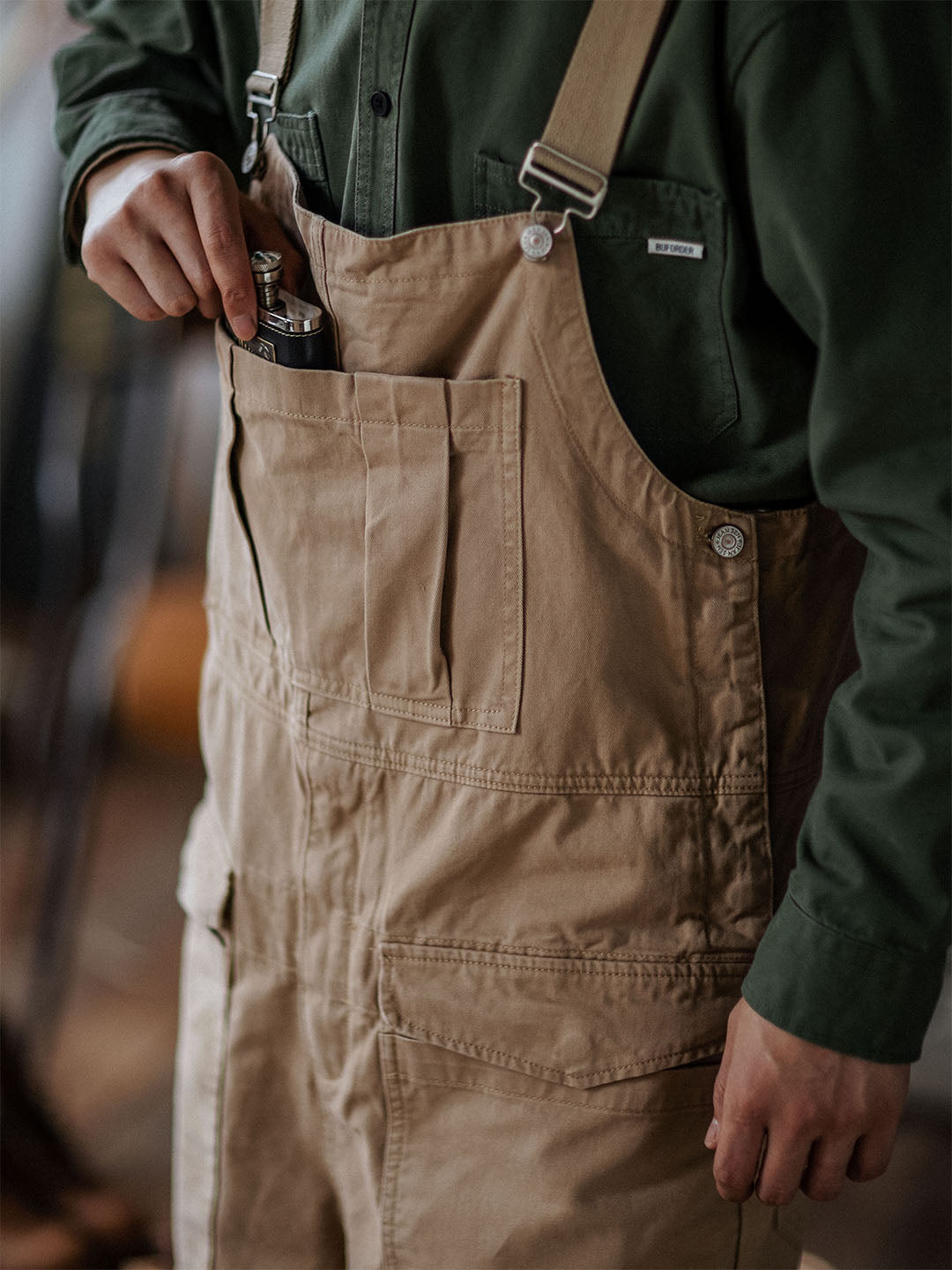 Overalls - WorkFit - Casual Style - Comfortable Pockets