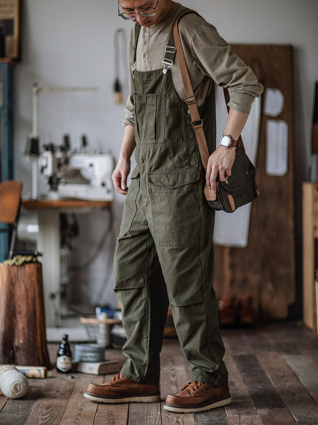 Overalls - WorkFit - Casual Style - Comfortable Pockets