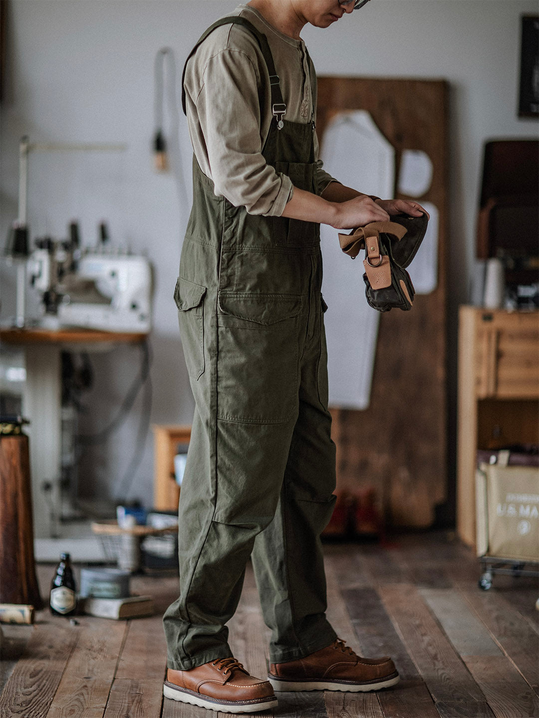 Overalls - WorkFit - Casual Style - Comfortable Pockets