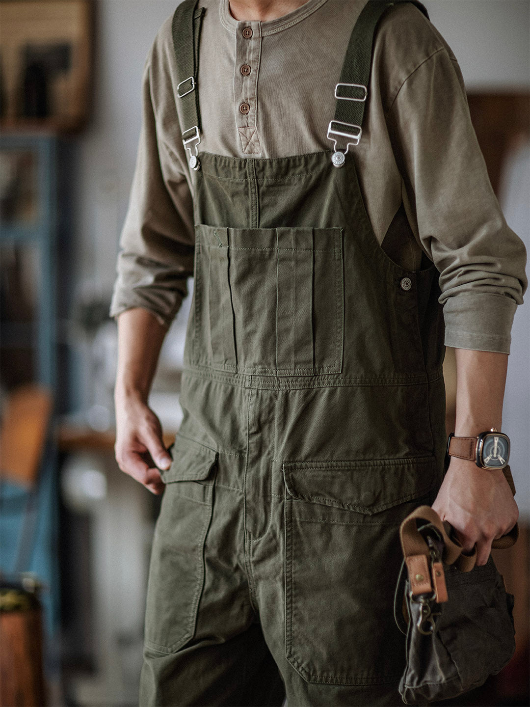 Overalls - WorkFit - Casual Style - Comfortable Pockets