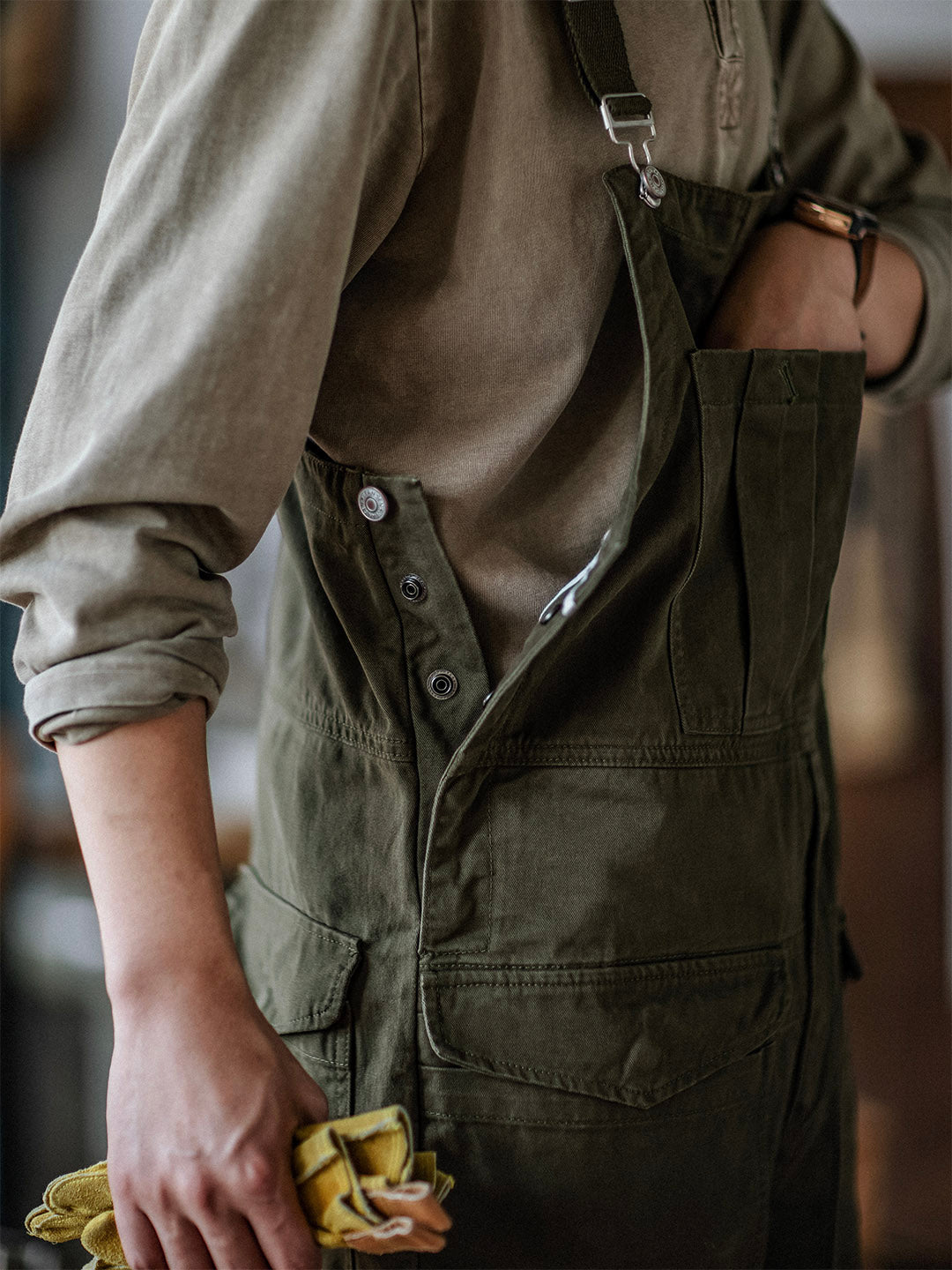 Overalls - WorkFit - Casual Style - Comfortable Pockets
