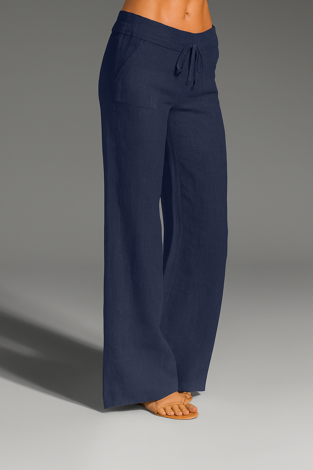 Lightweight Linen Women's Trousers - Summer Comfort