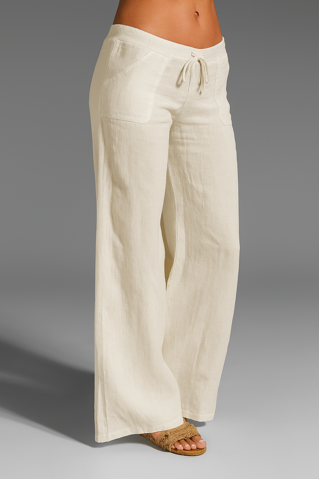 Lightweight Linen Women's Trousers - Summer Comfort