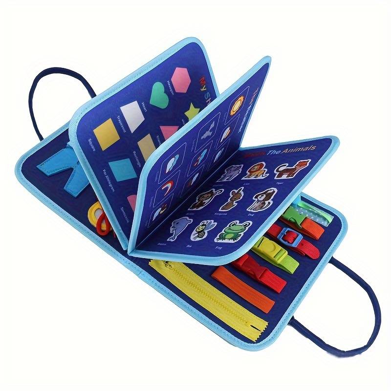 Busy Book Educational Playset – Educational and Interactive Play Book for Children