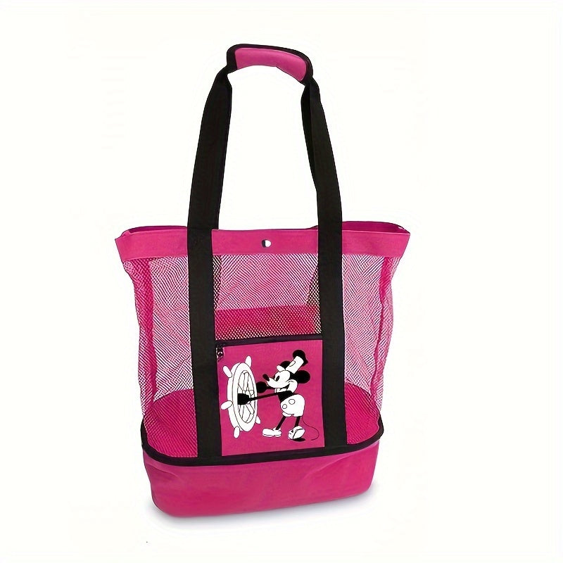 Mickey Mouse Beach Bag – Lightweight and Practical with Double Layer for Extra Protection