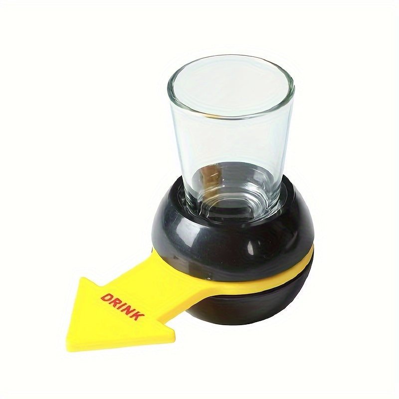 Spin the Arrow Shot Glass Game – The Ultimate Drinking Game for Parties