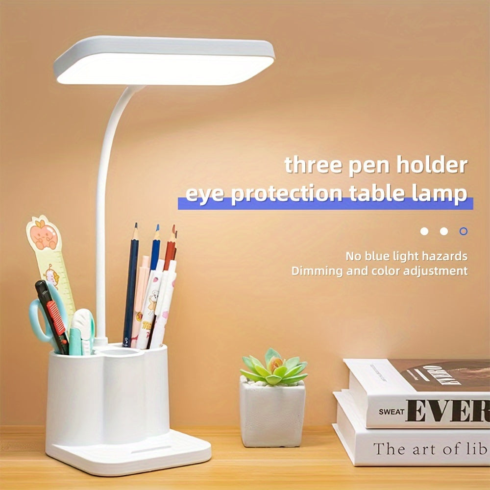 Multifunctional LED Desk Lamp - Convenient and Eye-Friendly