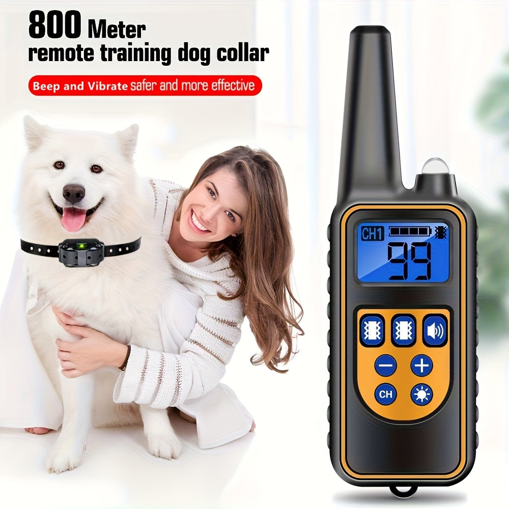 Smart Trainer Pro – Rechargeable Remote Control Dog Collar with Beep and Vibration