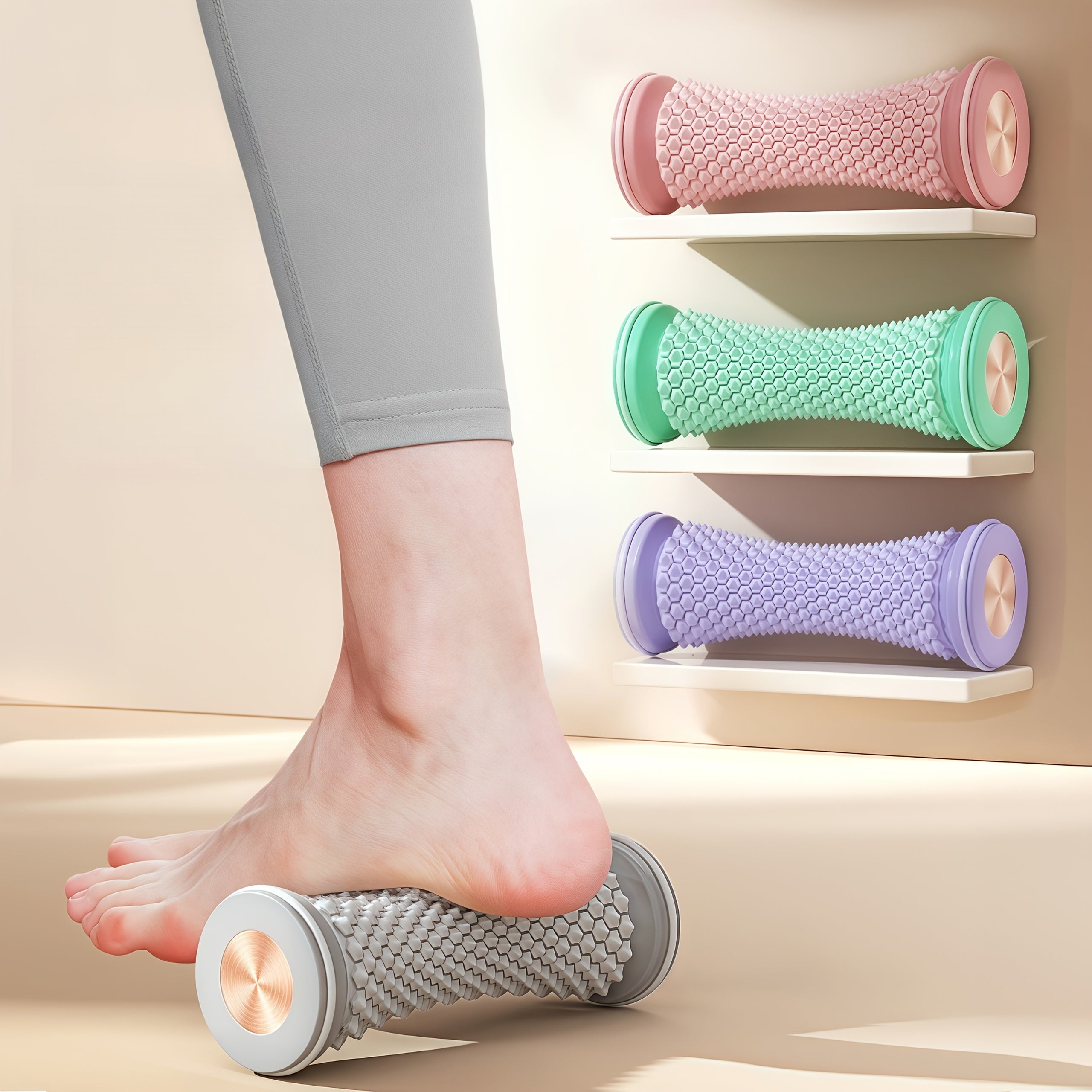 FlexiRoll Foot Massage Roller – Relieves Tension and Promotes Circulation