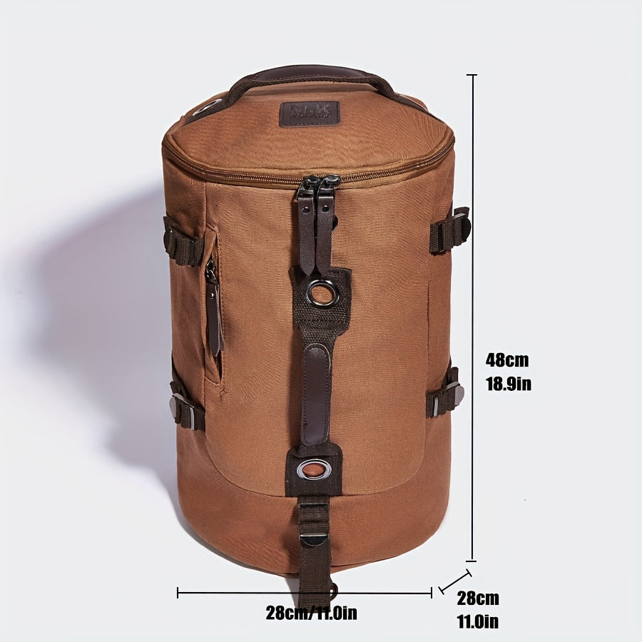 UrbanTrail Canvas Backpack – Sustainable and Functional
