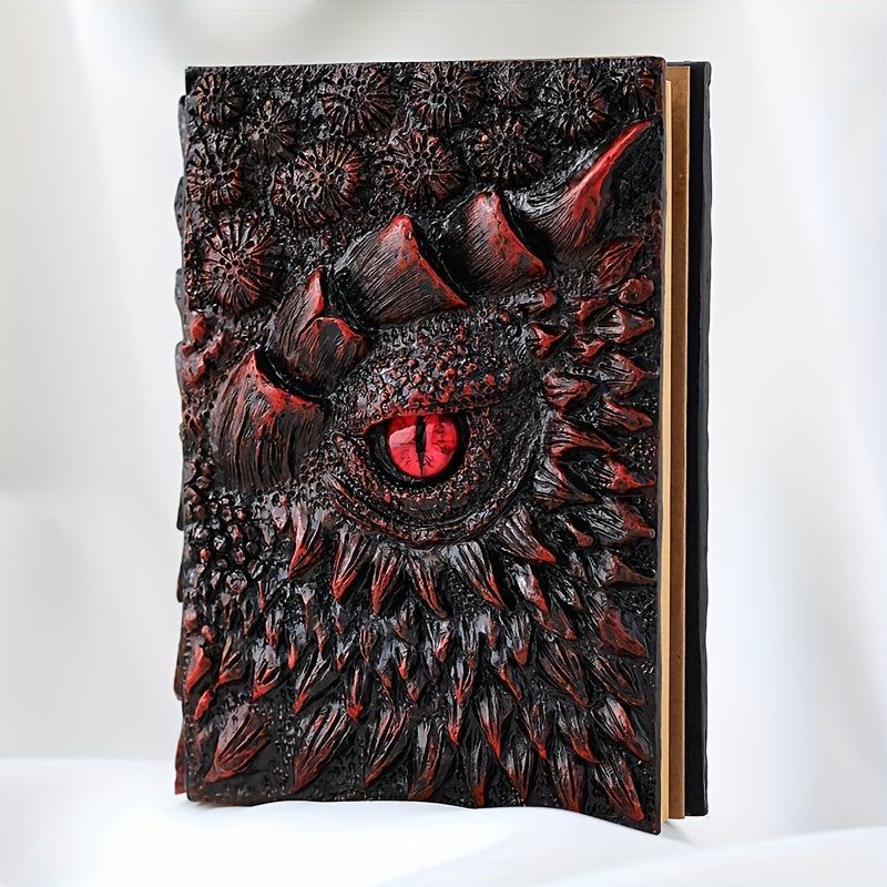 Fantasy Notebook with Dragon Eye – Robust and Artistic