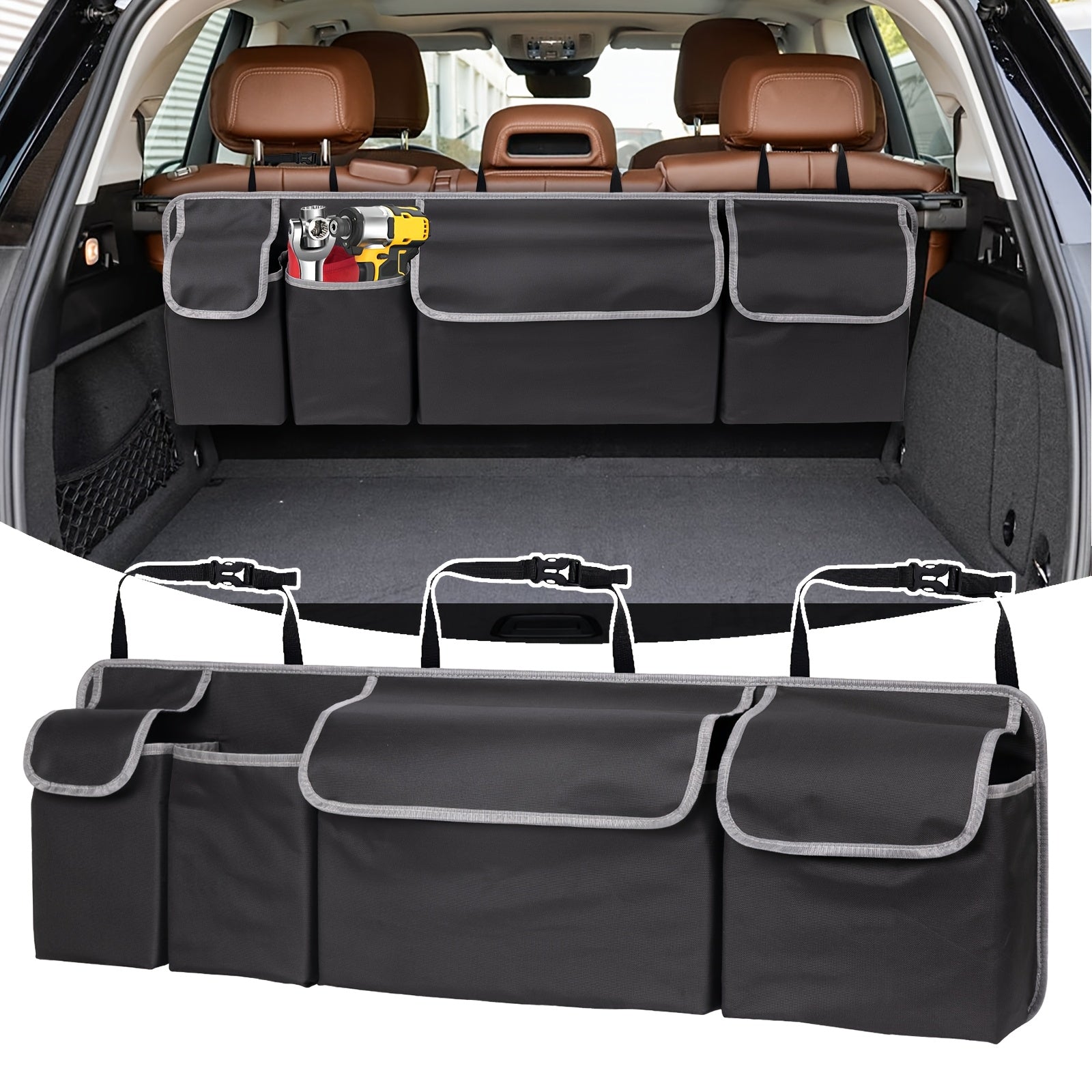 Car Seat Organiser – Practical Solution for Vehicle Storage with Large Capacity