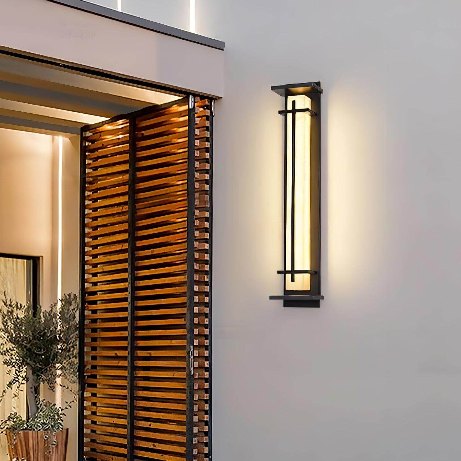 Modern Outdoor Wall Light - Waterproof & Durable