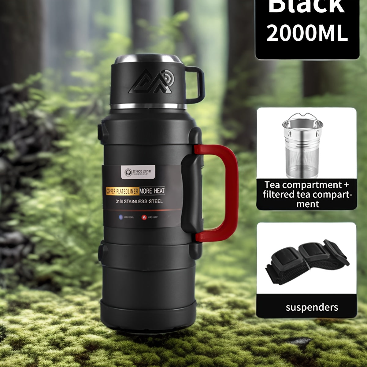 Robust Insulated Thermos Flask – Durable and Convenient
