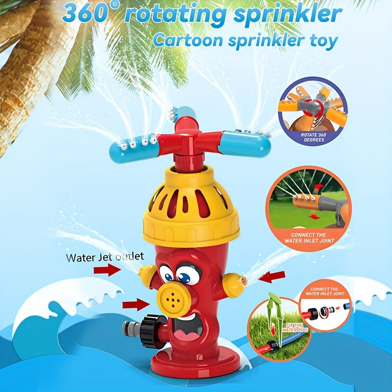 Playful Water Sprinkler Fire Hydrant – Fun and Refreshment for Children