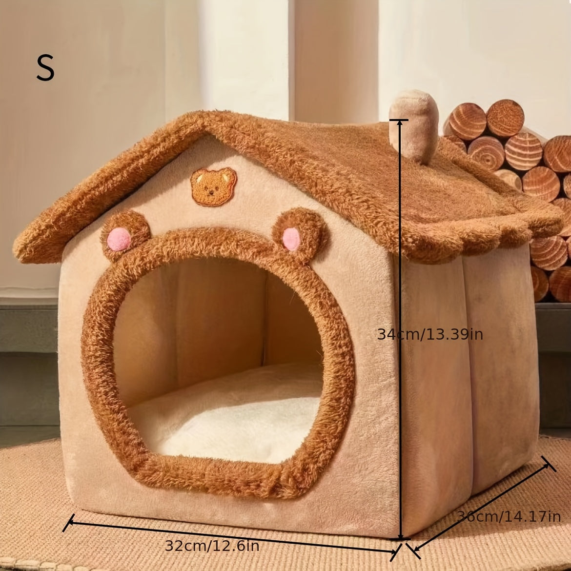 Dreamcatcher Cat Bed - A Warm Spot for Your Furry Friend