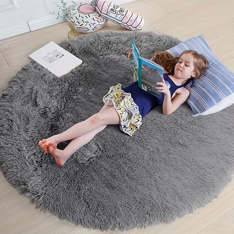 Round Fluffy Rug - Clouda